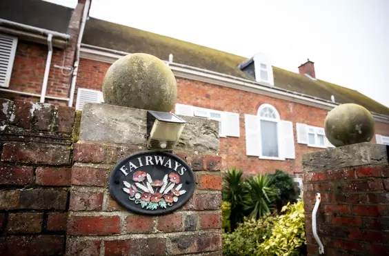 Fairways Residential Home - outside view of care home